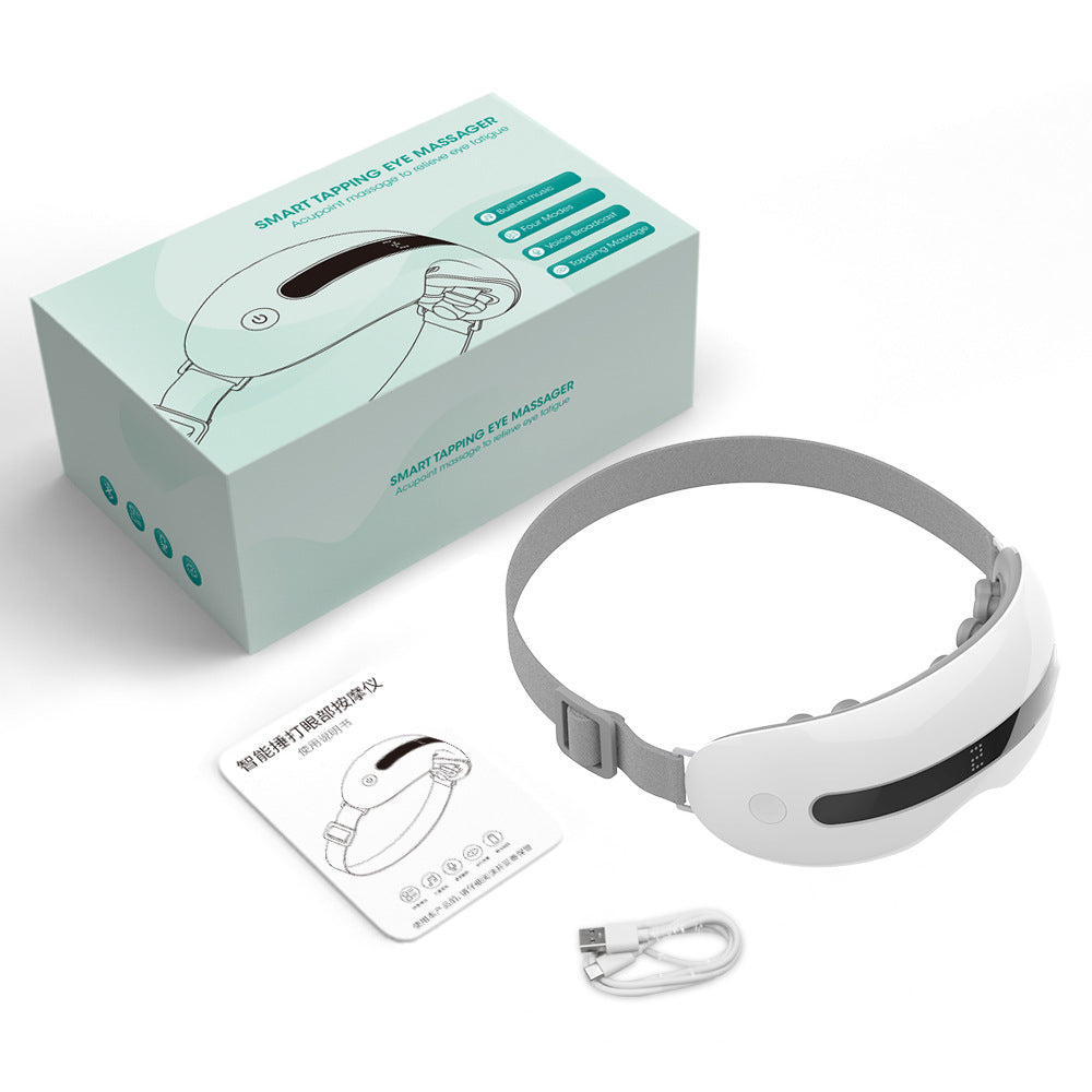 OK Visual Electric Eye Massager Hot Compress Vibration
