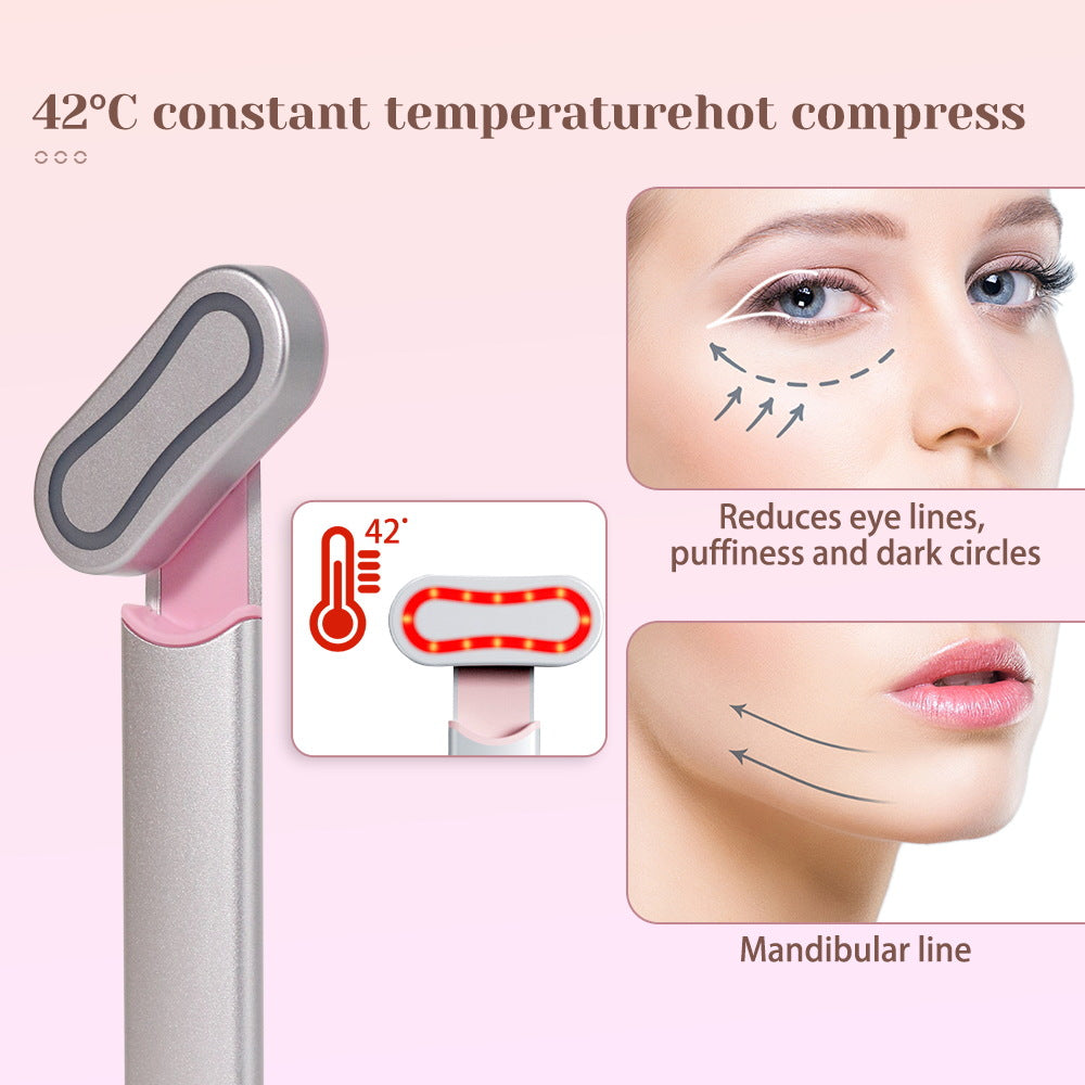 OK Eye Beauty Rotatable EMS Heating Eye Cream Inductive Therapeutical Instrument