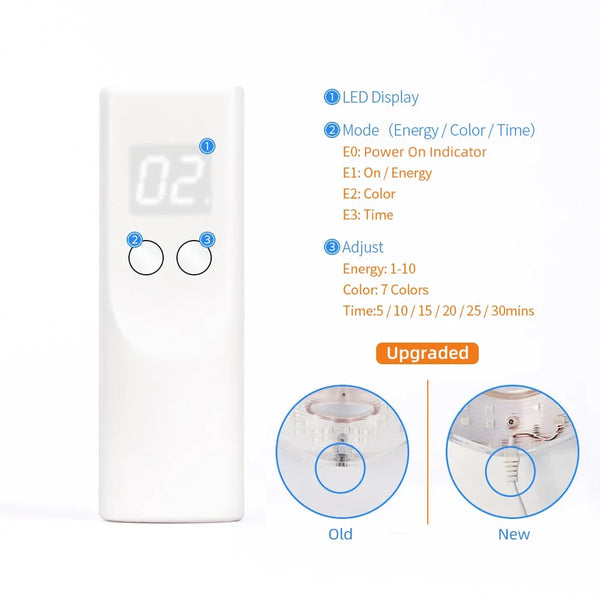 Glow-Up LED Skin Massager