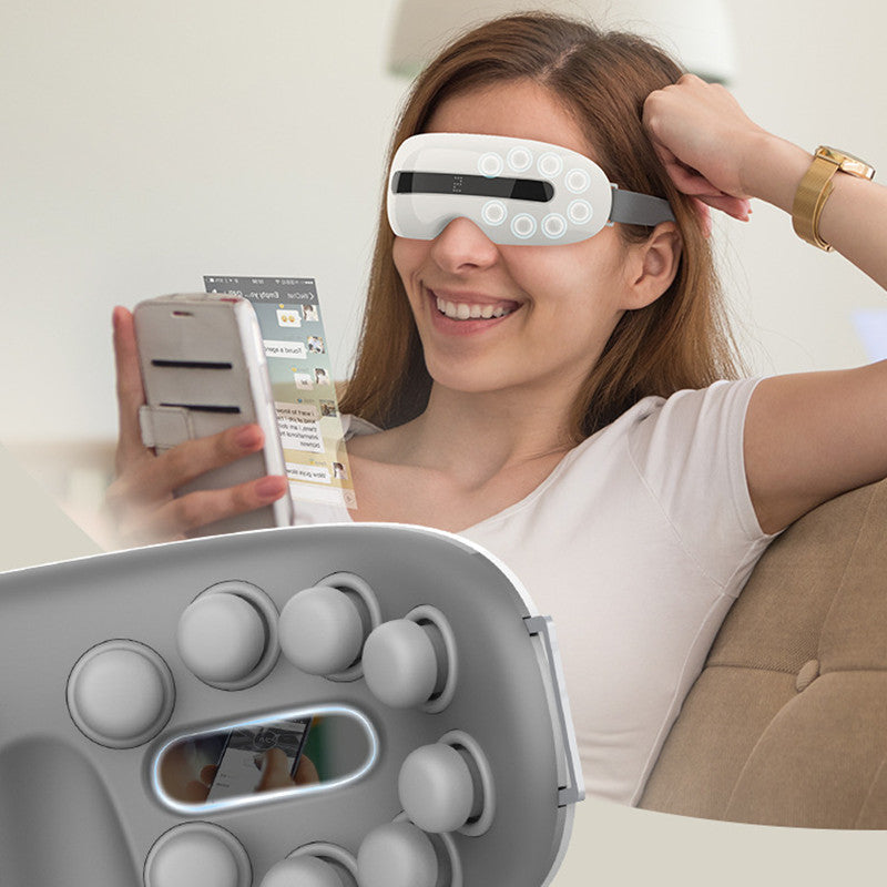 OK Visual Electric Eye Massager Hot Compress Vibration