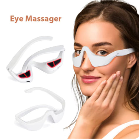 OK Eye Massager Relieves Eye Fatigue Eyes Massage Glasses Eye Fatigue Relief Massager Under-Eye Glasses Massager